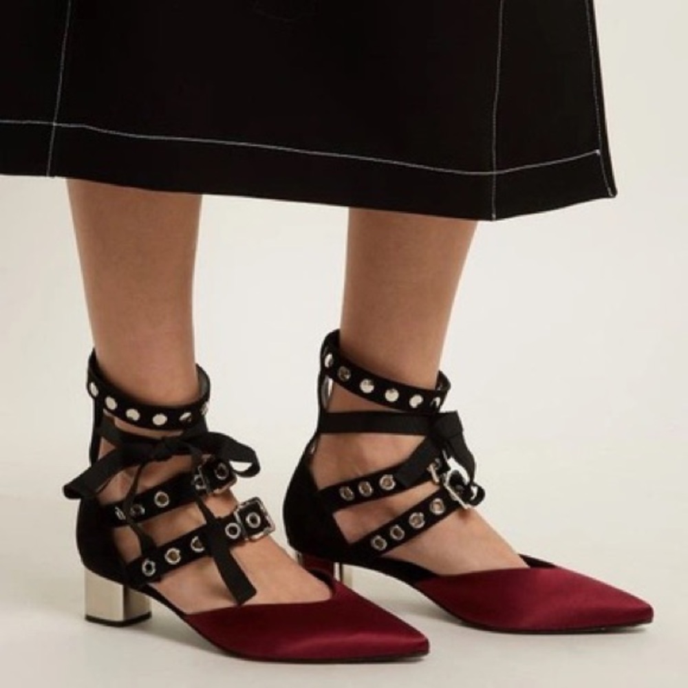 SELF-PORTRAIT x Robert Clergerie Susas Heel